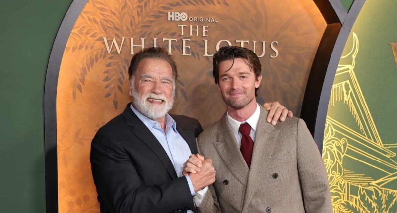 Arnold Schwarzenegger, Maria Shriver Support Son at 'White Lotus' Premiere