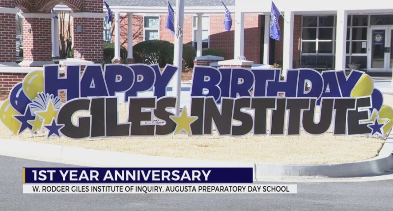 Augusta Prep celebrates one year of the W. Rodger Giles Institute of Inquiry