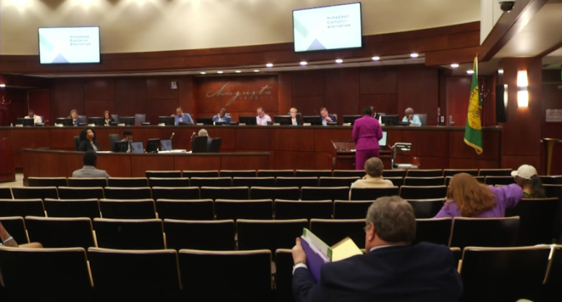 Augusta commission opts out of floating homestead exemption