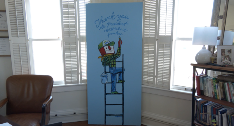 Augusta's Habitat for Humanity honoring late Jimmy Carter with door memorial