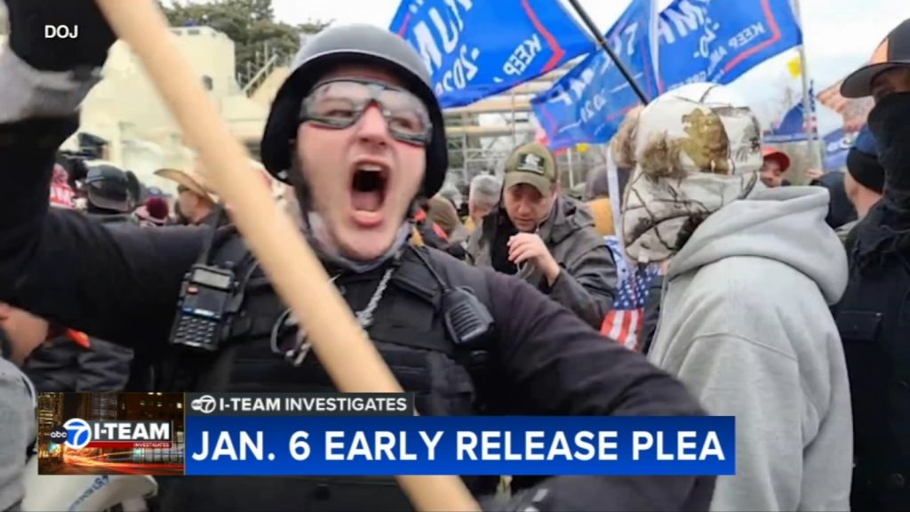 Aurora Proud Boy James Robert 'Jim Bob' Elliott convicted for role in Jan 6 US Capitol riot requests early release