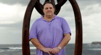 Erik de Haart at the memorial for the Bali bombings victims at Coogee Beach in 2012.