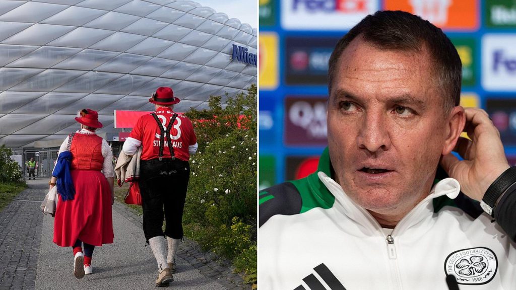 Bavarian Alps form a beautiful backdrop here in Munich ... but Celtic will need to scale football's EVEREST if they are to overcome Bayern in Champions League showdown