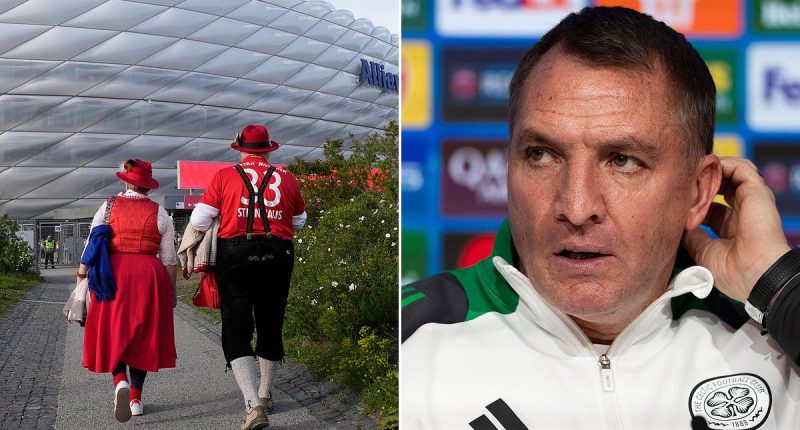 Bavarian Alps form a beautiful backdrop here in Munich ... but Celtic will need to scale football's EVEREST if they are to overcome Bayern in Champions League showdown
