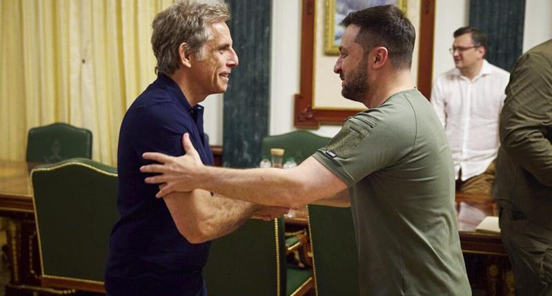 Ben Stiller denies being paid by USAID to go to Ukraine