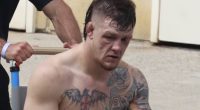 Brutal aftermath of a UFC fight you don't see on TV: Bloodied and broken fighters are wheeled out of Sydney arena surrounded by beauties - as Dana White goes nuclear on Aussie journo for digging up ghosts from his past