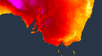 Hot weather in South Australia, Victoria and Tasmania