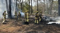 Burton Fire reports 2 fires from unattended yard debris, brush