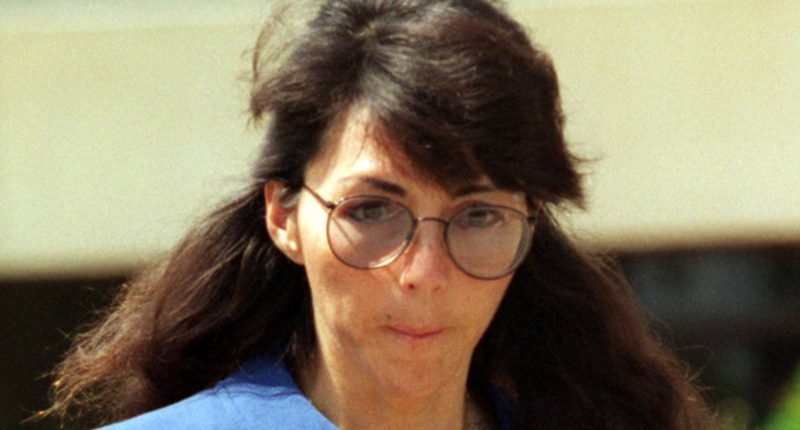 Diana Haun walks out of the Ventura County jail