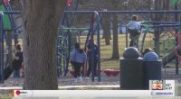 Champaign community takes advantage of warm weather
