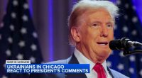 Chicago Ukrainians 'feel betrayed' by President Donald Trump's alleged efforts to end Ukraine war with Russia