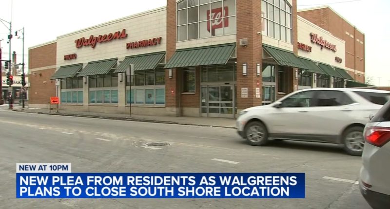 Chicago Walgreens store closing soon in South Shore, community holds meeting on new business options