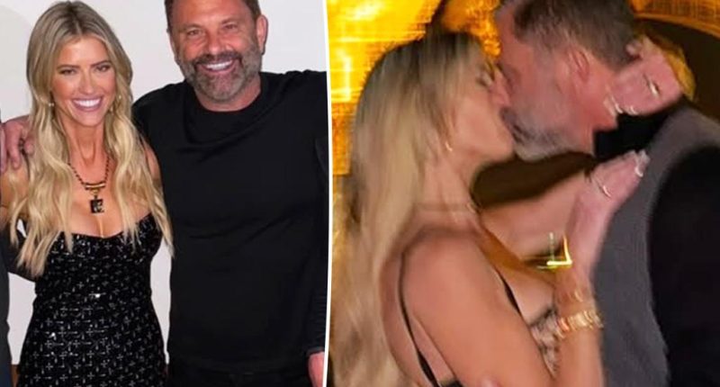 Christina Hall passionately kisses new boyfriend Christopher Larocca at Eiffel Tower in Paris: ‘Life is good’