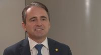 Commonwealth Bank CEO Matt Comyn has told 9News Money Editor Effie Zahos that he can't promise a mortgage interest rate cut, despite a record year for the bank's profits.