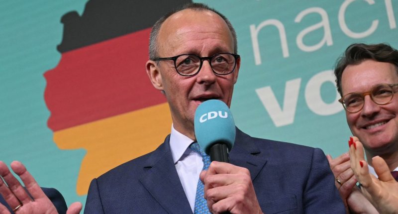 Conservatives win German election while far-right party surges to second place