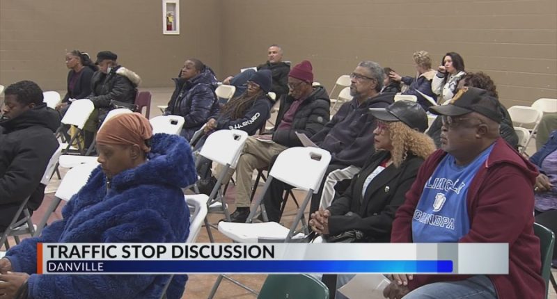 Danville community holds conversation on racially disproportionate traffic stops
