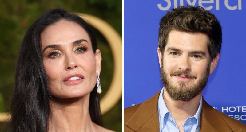 Demi Moore Getting ‘Cozy’ With Andrew Garfield Amid Romance Rumors