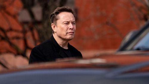 Elon Musk, seen here on February 13, will solidify his power in President Donald Trump's administration on February 26.