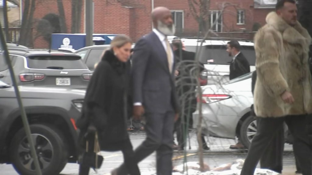 Family, football legends gather for Chicago Bears owner Virginia McCaskey funeral at Saint Emily Catholic Church in Mount Prospect