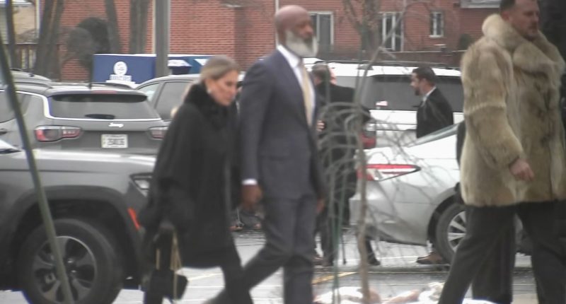 Family, football legends gather for Chicago Bears owner Virginia McCaskey funeral at Saint Emily Catholic Church in Mount Prospect