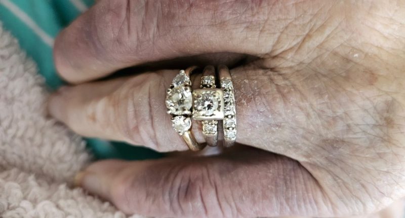Family says mother's rings disappeared after she passed away