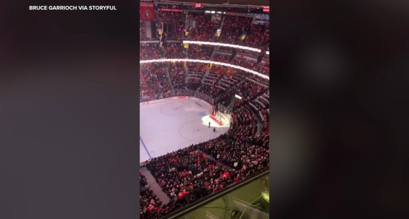 Fans boo national anthem for US at Toronto Raptors game against Los Angeles Clippers hours after Canada tariffs imposed