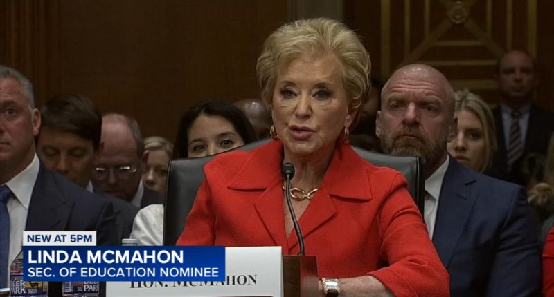 Former CPS CEOs have mixed reactions after confirmation hearing for WWE co-founder Linda McMahon, Trump Education secretary pick