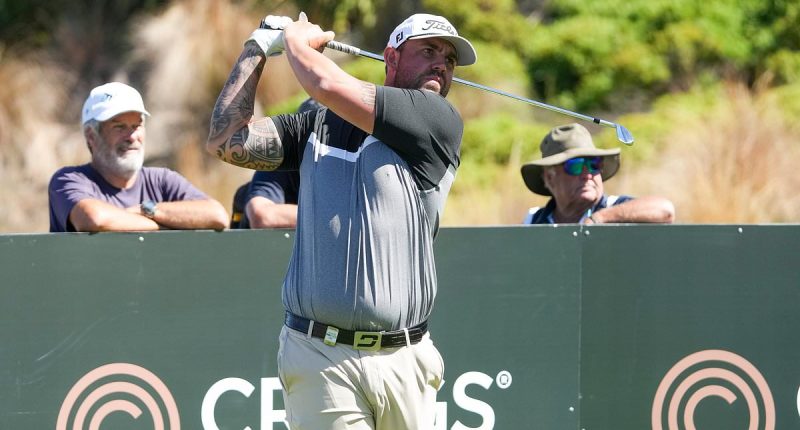 Former bikie gang member Ryan Peake who spent five years in jail over a vicious assault stuns the crowd at New Zealand Open