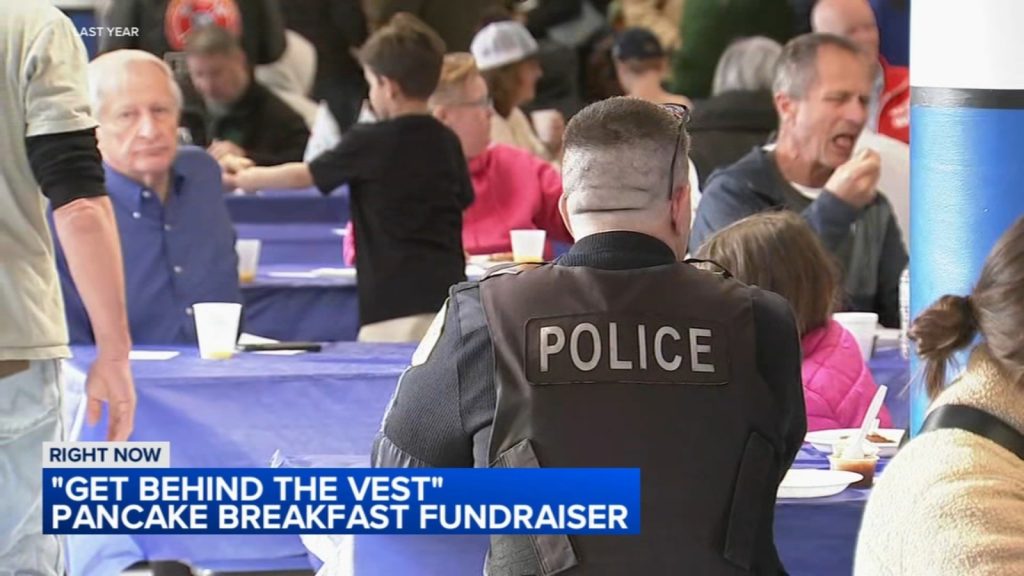 Get Behind the Vest Pancake Breakfast in West Beverly raises funds for Chicago police officers' bulletproof vests