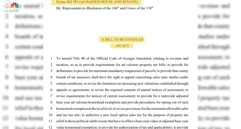 Glynn Co. Commissioners opt in on HB 581, also keeps existing exemption