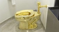 Golden toilet stolen from UK palace, court hears