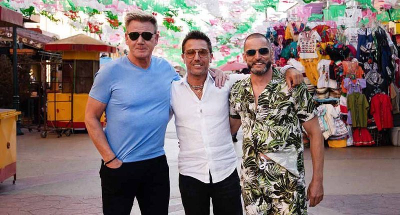 Gordon Ramsay and Fred break cover amid Gino D'Acampo allegations