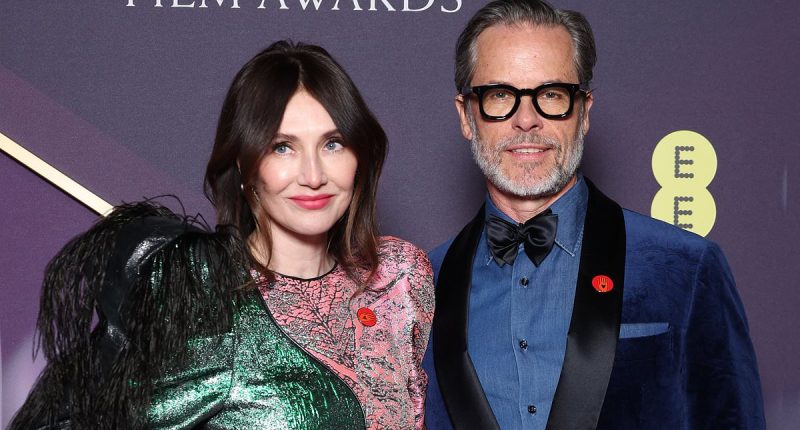Guy Pearce reunites with ex Carice van Houten at the BAFTA 2025 Awards