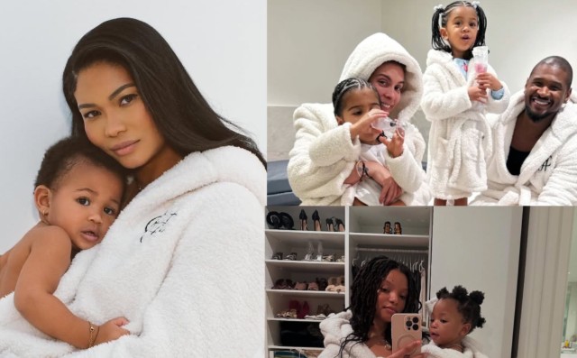 HALLE BAILEY, USHER, AND THEIR FAMILIES SHOWCASE CHANEL IMAN'S LATEST COLLECTION
