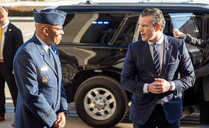 Hegseth defends Trump's firings of Pentagon leaders and says there may be more dismissals