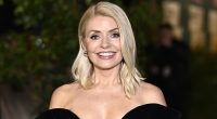 Holly Willoughby wows in black dress at Celebrity Bear Hunt premiere