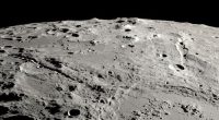New research shows that when an asteroid slammed into the moon billions of years ago, it carved out a pair of grand canyons on the lunar far side.