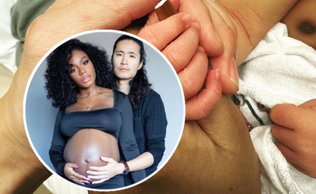 IMANI HAKIM AND CHRIS NAOKI LEE WELCOME THEIR FIRST CHILD TOGETHER