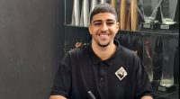 Iconic 00s football star's lookalike son signs contract to follow in his dad's footsteps - despite his troubled father now being unrecognisable