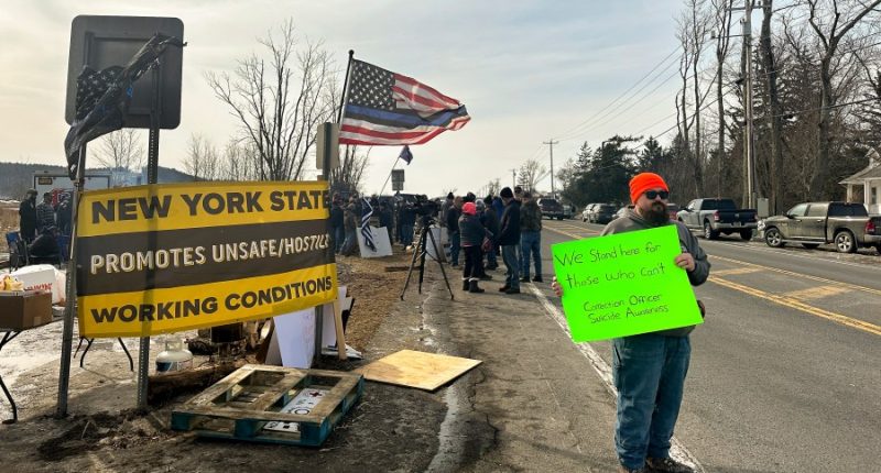 Inmate death reported as illegal prison guard strike stretches into 2nd week