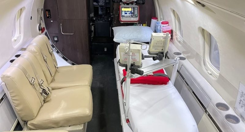 Inside doomed medevac jet before it crashed in Philadelphia killing seven - as black box is discovered eight feet underground