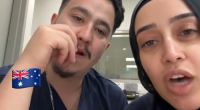 Two NSW Health workers have been stood down from Bankstown Hospital and police are investigating after footage emerged of the pair allegedly making antisemitic remarks online.