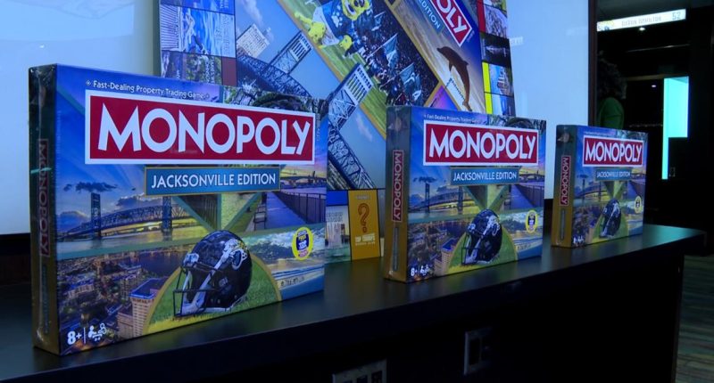 Jacksonville's very own Monopoly game has been unveiled. Here's what on it