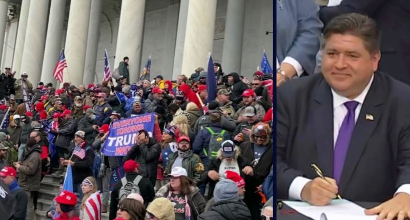 Jan. 6 rioters barred from holding state jobs, governor says