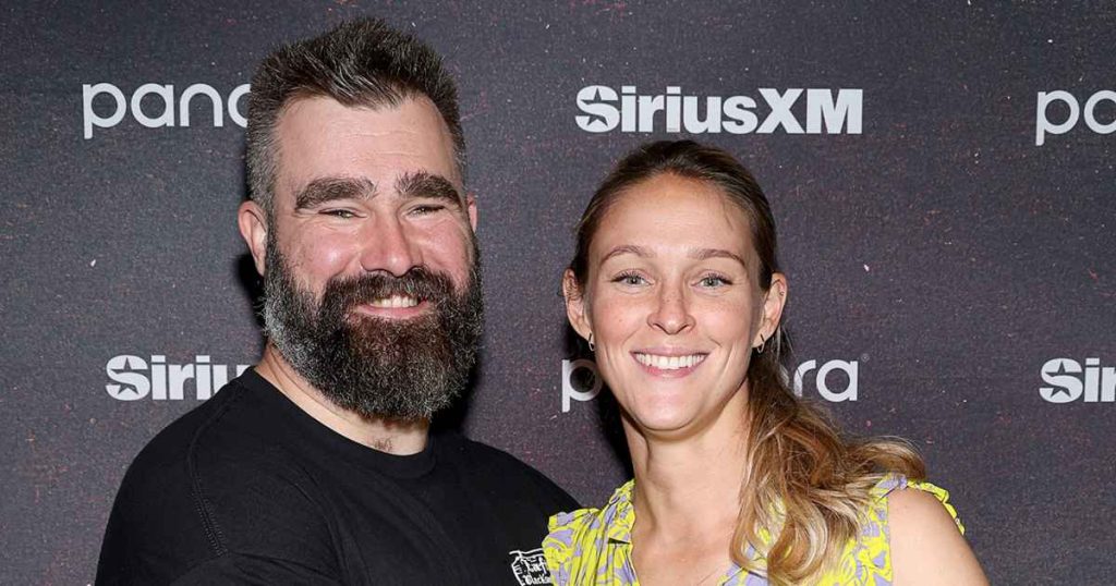 Jason Kelce Jokes About Wife Kylie's More Successful Podcast
