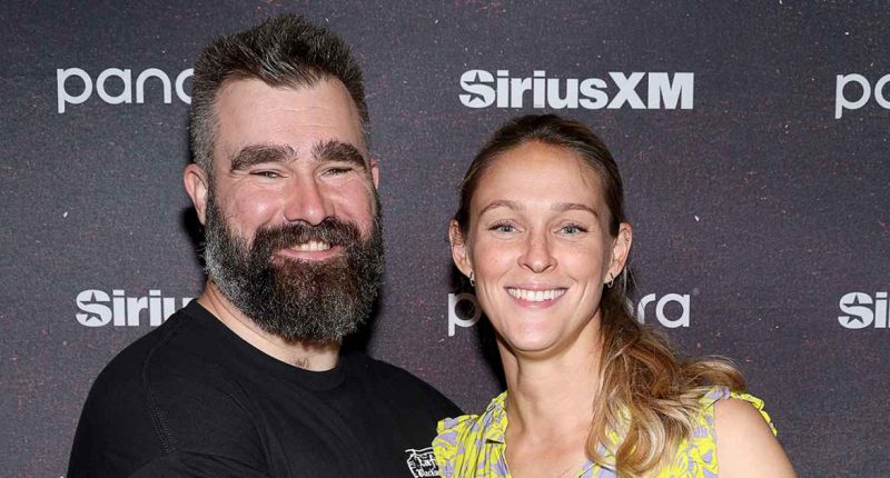 Jason Kelce Jokes About Wife Kylie's More Successful Podcast