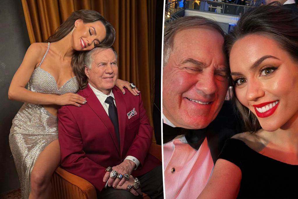 Jordon Hudson, 23, says ‘love does not discriminate against’ age in Valentine’s Day post for boyfriend Bill Belichick, 72