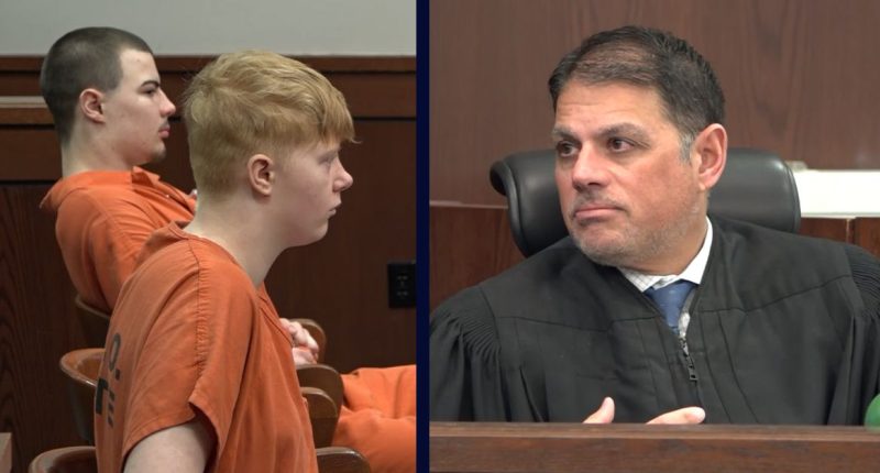 Judge scolds teen at sentencing for murder, armed robbery