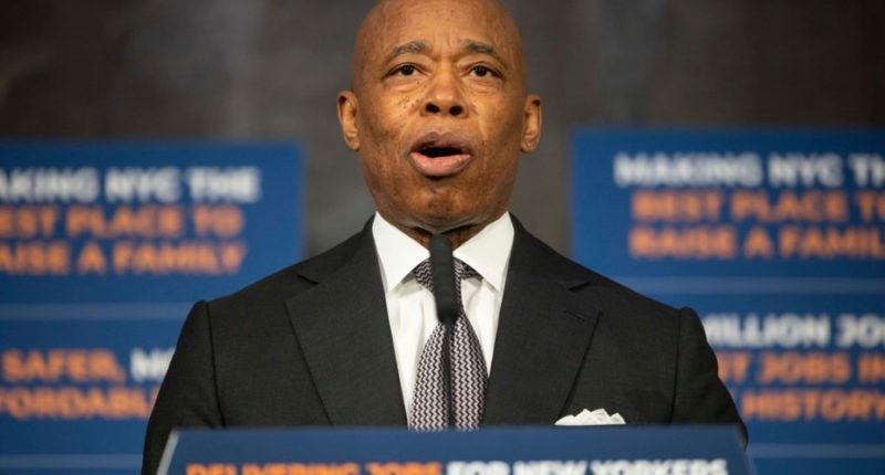Judge to hear arguments over dropping NYC Mayor Eric Adams' charges