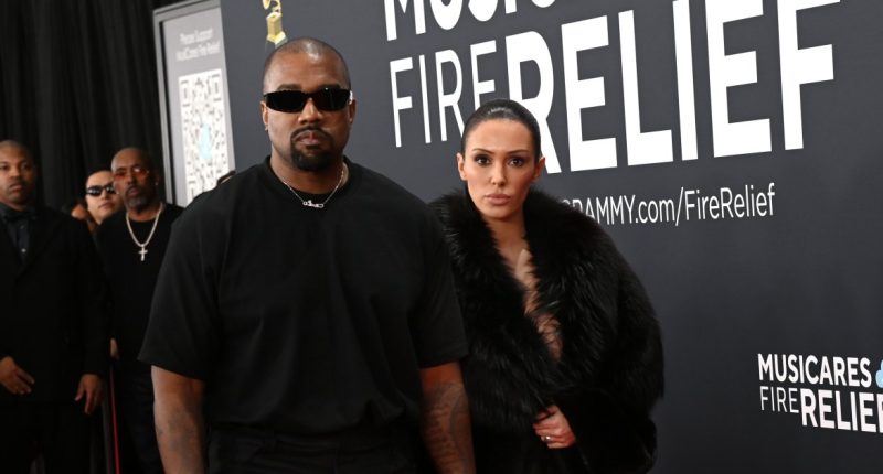 Kanye West, Bianca Censori Lick Each Other During Grammys Afterparty